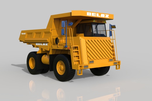 54-贝拉兹75440卡车 3d模型图纸缩略图